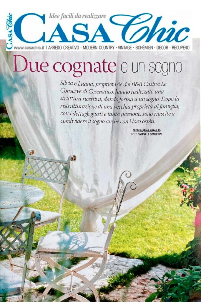 Casina Le Conserve casa chic 50 Press